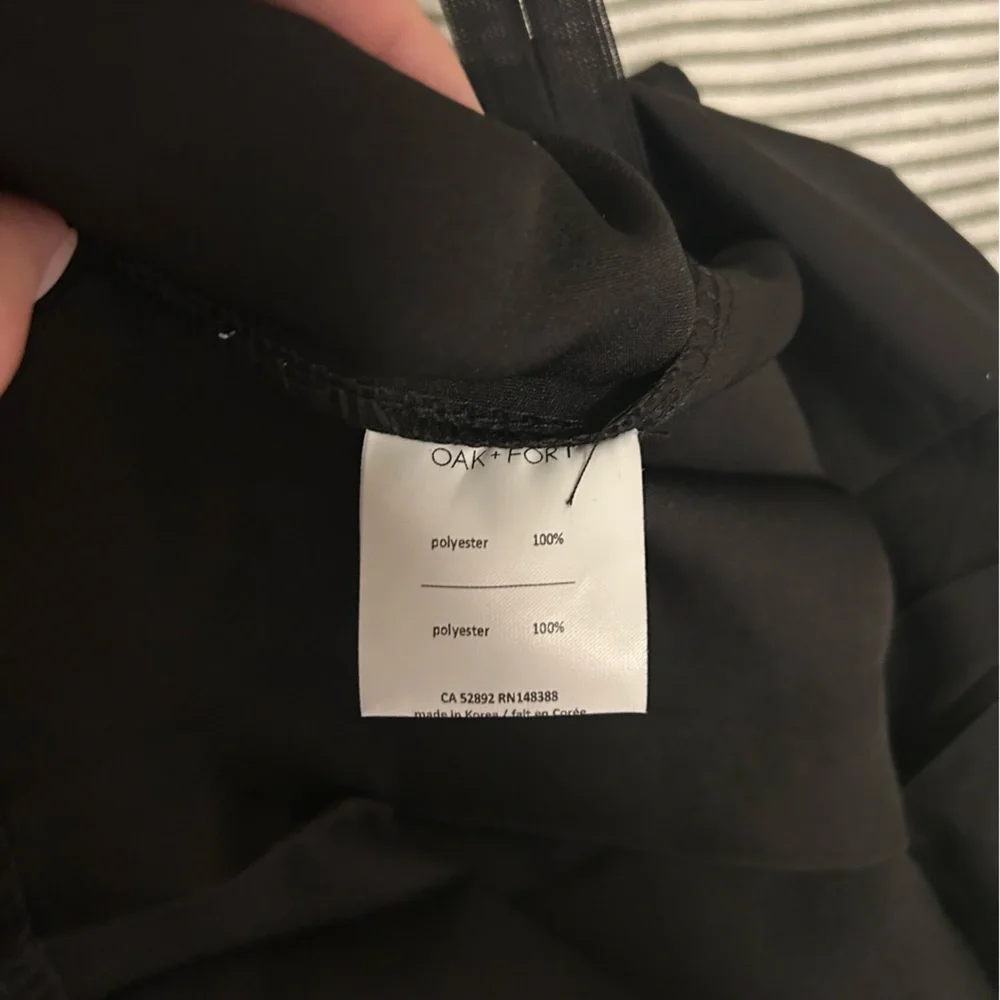 OAK + FORT Black Pleated Mini Skirt - Picture 7 of 7